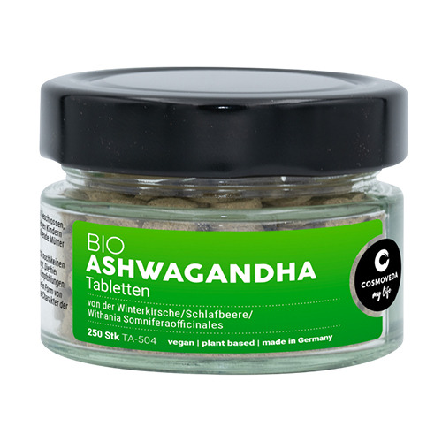 Tabletas de Ashwagandha BIO.