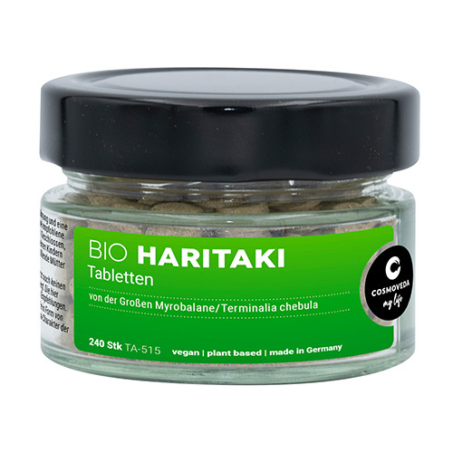 Tabletas de Haritaki BIO.