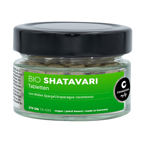 Tabletas de Shatavari BIO.