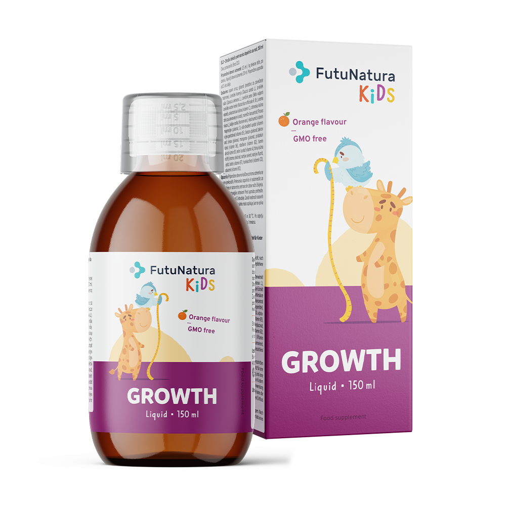 GROWTH – Complemento alimenticio líquido para niños en periodo de crecimiento