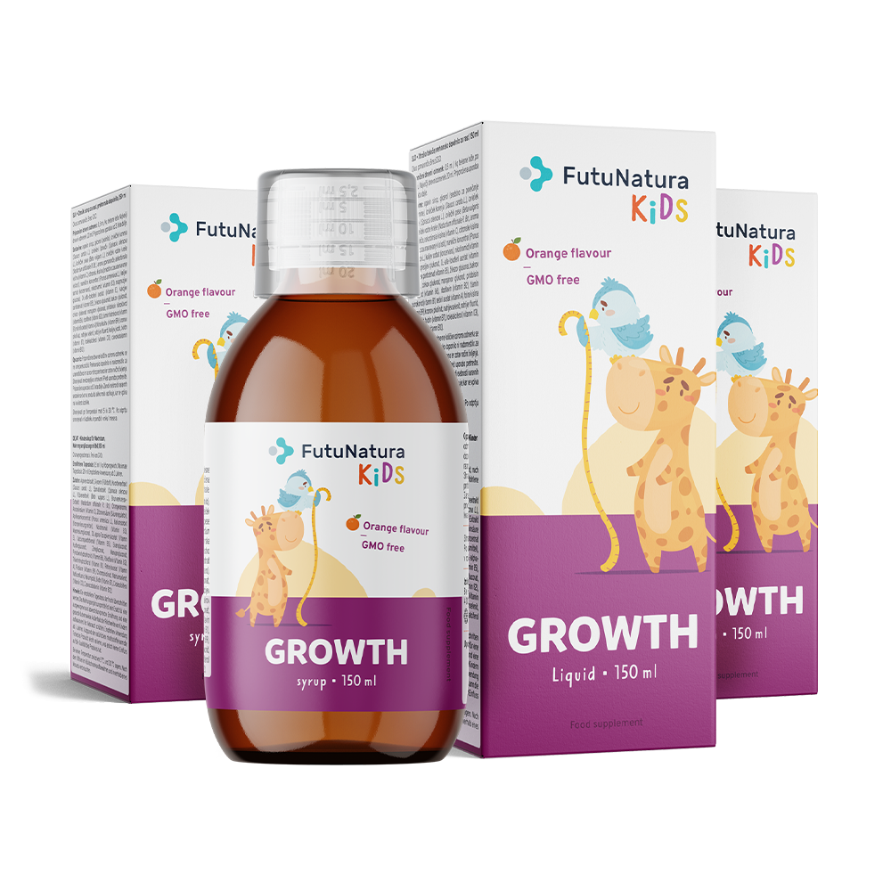 GROWTH – Complemento alimenticio líquido para niños en periodo de crecimiento