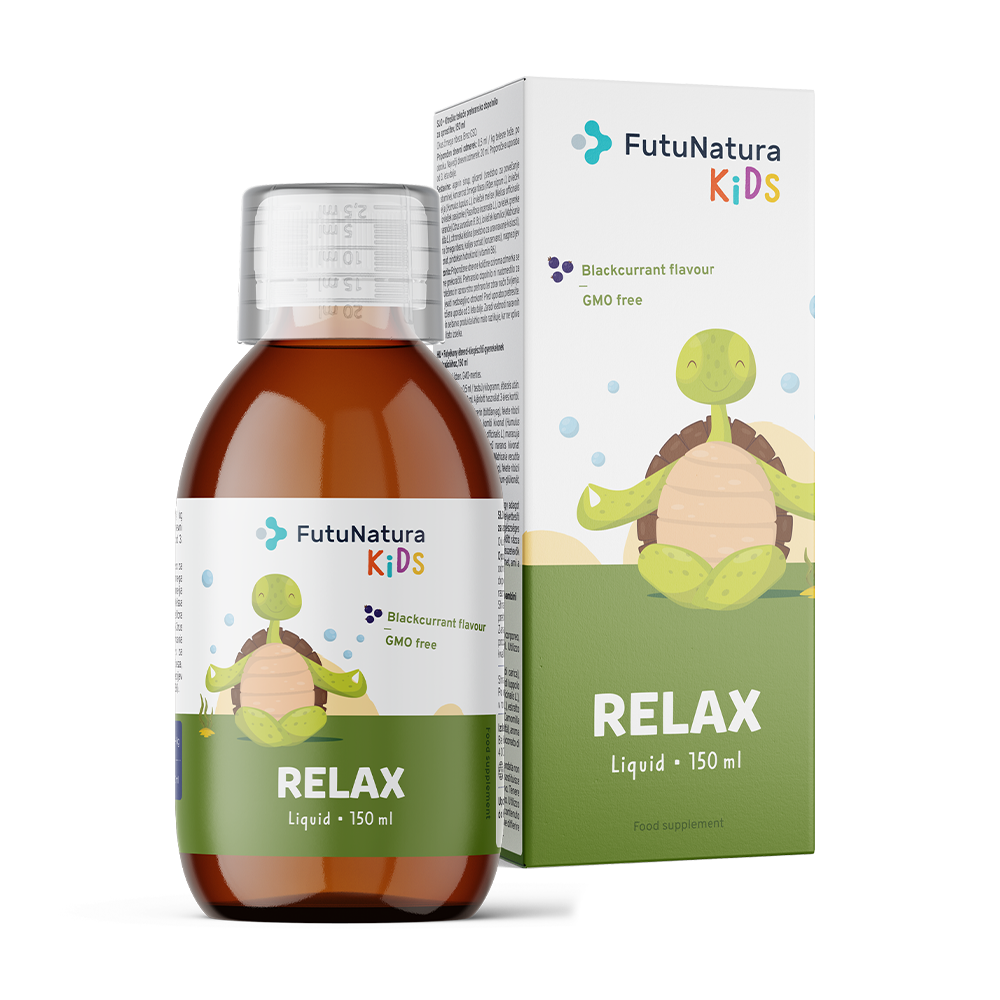 Relax – Complemento alimenticio líquido para niños para relajación