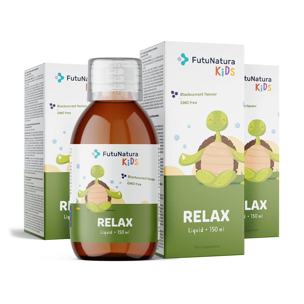 Relax – Complemento alimenticio líquido para niños para relajación