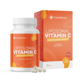 Vitamina C liposomal 1200 mg, 180 cápsulas