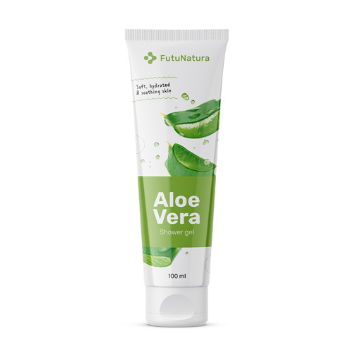 Gel de ducha con aloe vera.