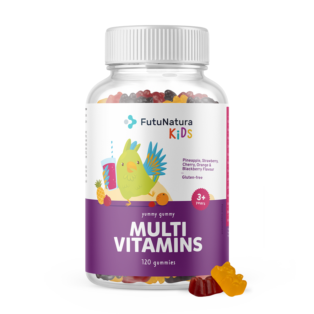 MULTI VITAMINS - Gominolas para niños con multivitaminasMULTI VITAMINS - Gominolas para niños con multivitaminas