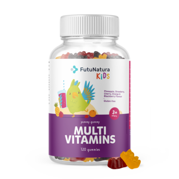 MULTI VITAMINS - Gominolas para niños con multivitaminasMULTI VITAMINS - Gominolas para niños con multivitaminas