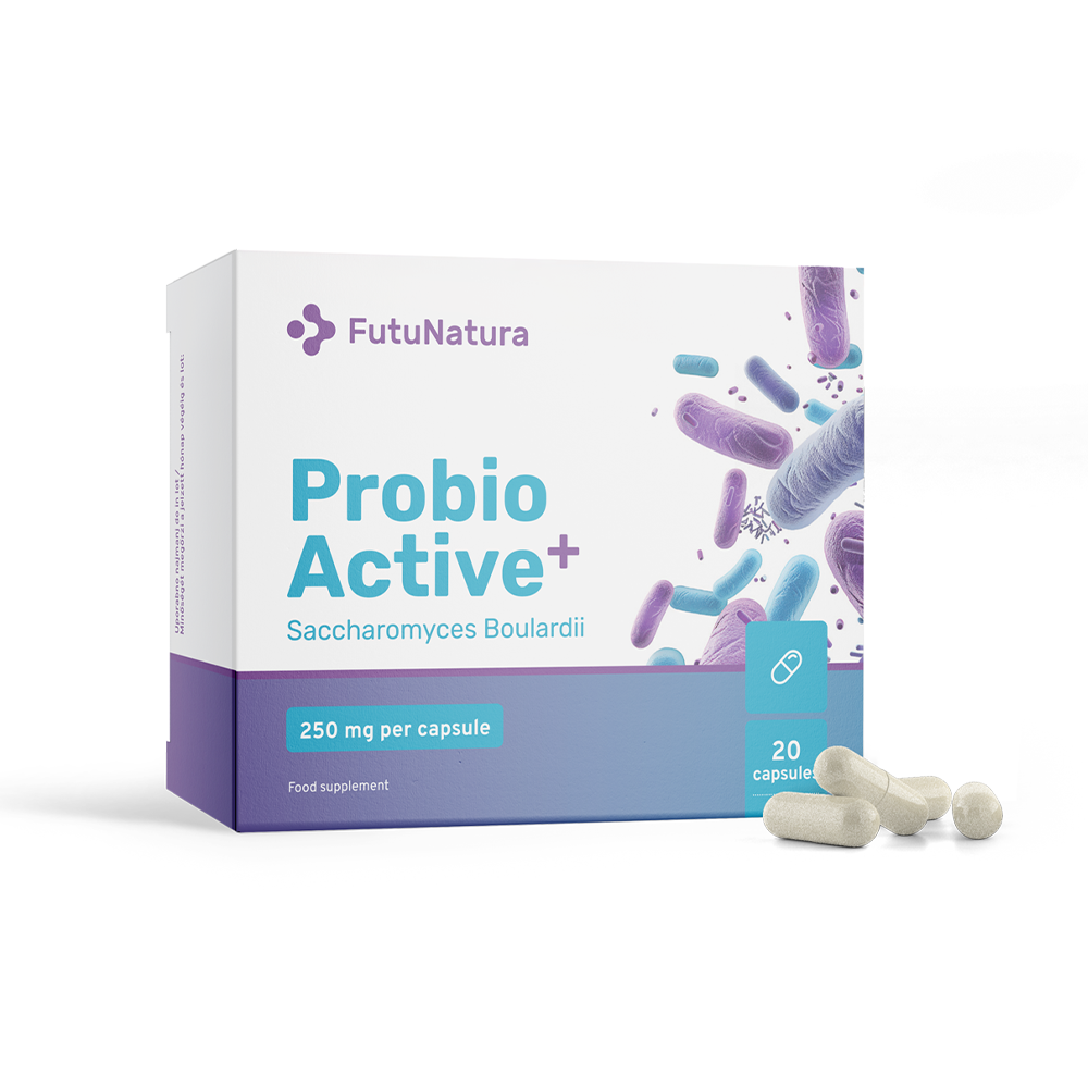 Probio Active PLUS - Saccharomyces boulardii 250 mg en cápsulas