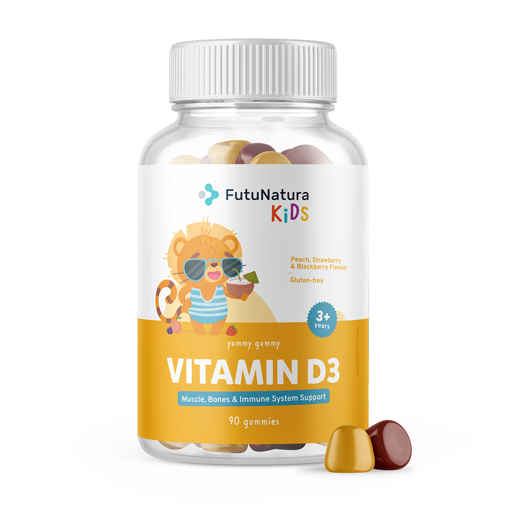 Vitamina D3 - Gominolas para niños.