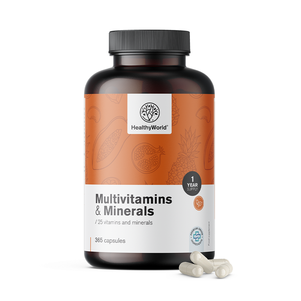 Multivitaminas y multiminerales