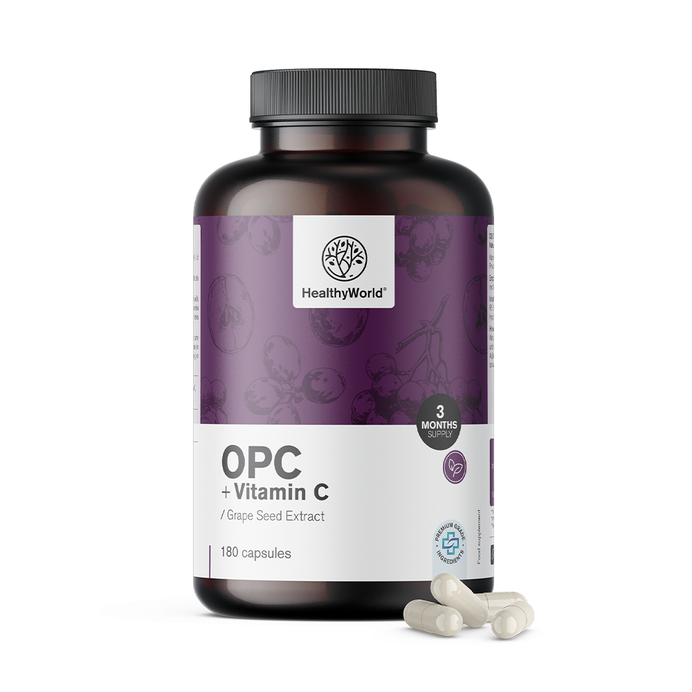 OPC + vitamina C en cápsulas