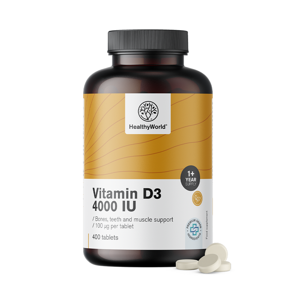 Vitamina D3 4000 UI XL.