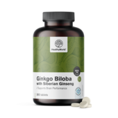 Ginkgo biloba y ginseng siberiano 6600 mg, 365 comprimidos