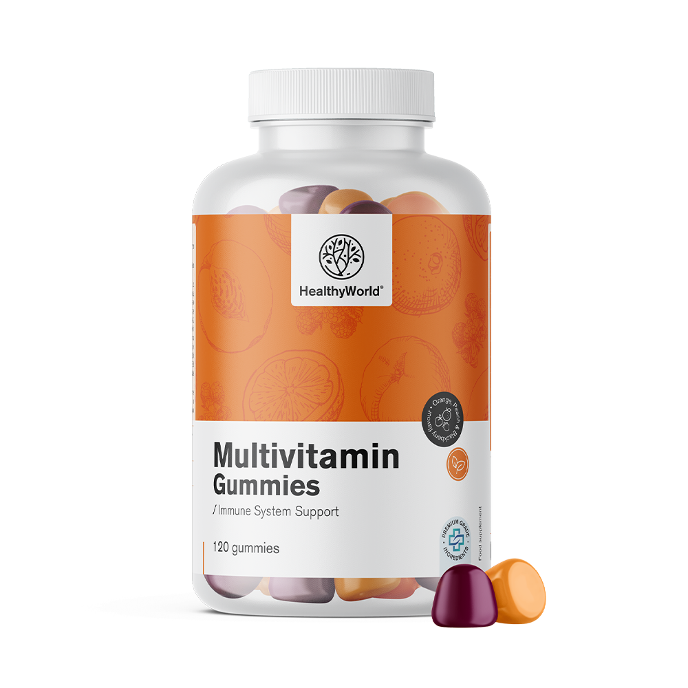 Multivitaminas, 120 gominolas