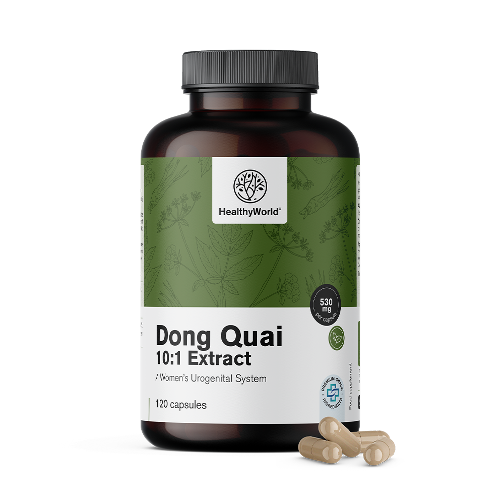 Angélica china - Dong Quai 530 mg.