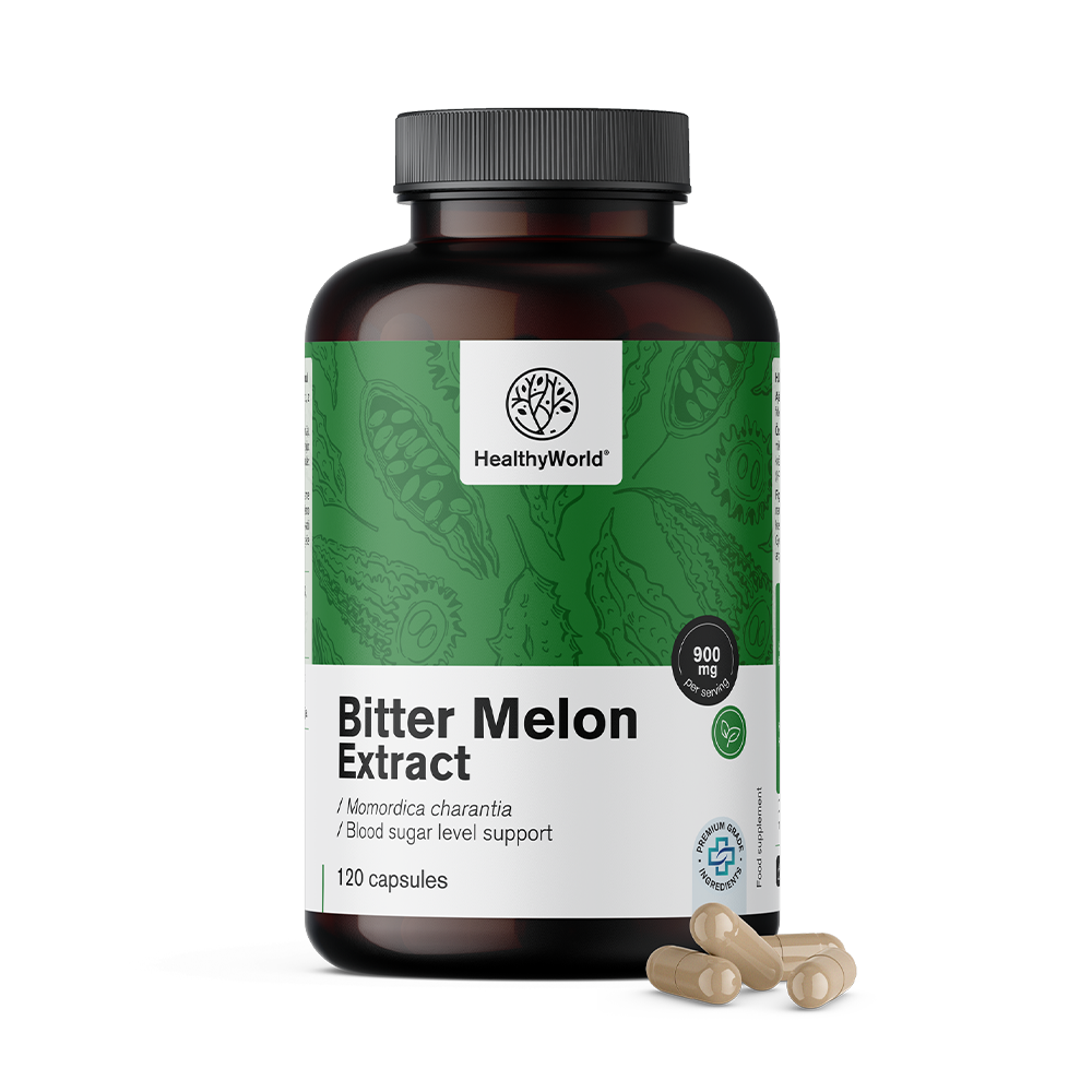 Melón amargo 900 mg en cápsulas