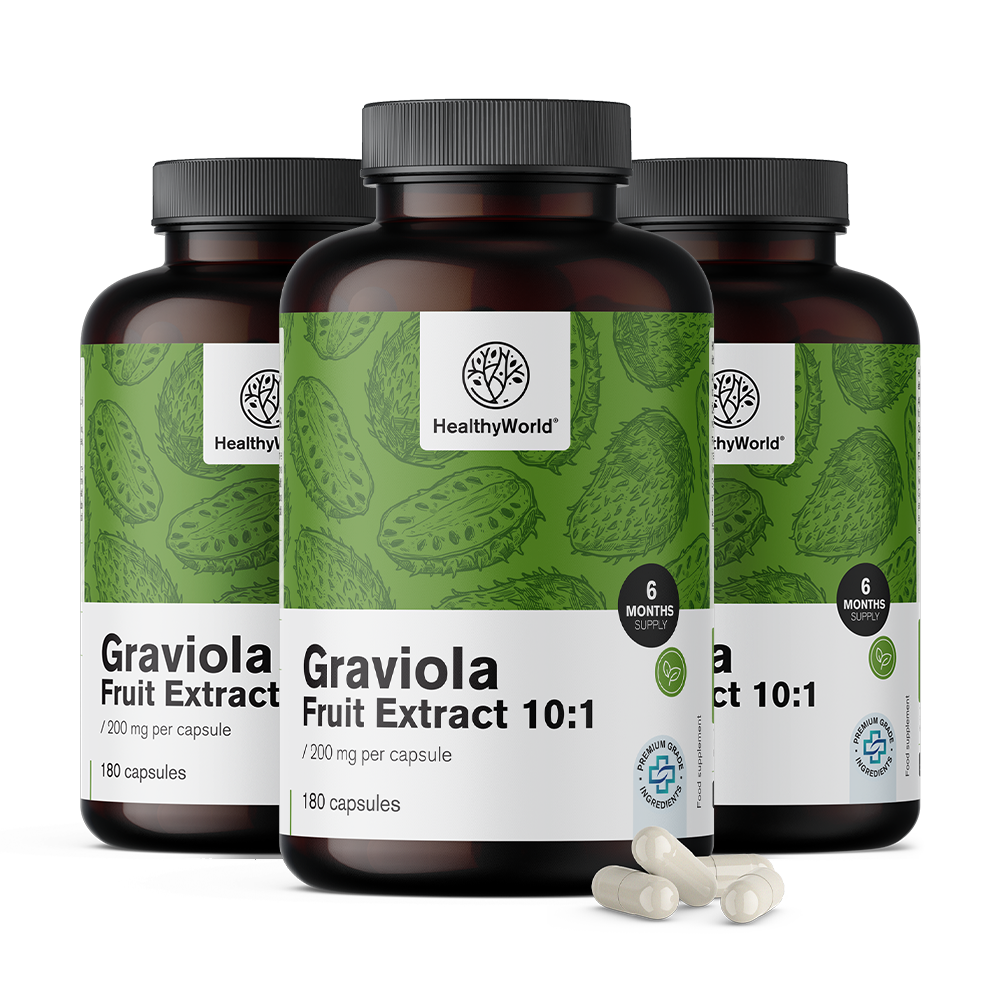 Graviola 200 mg – izvleček 10:1