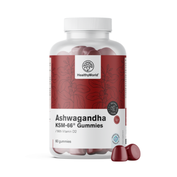 Ashwagandha KSM-66 300 mg en forma de gominola