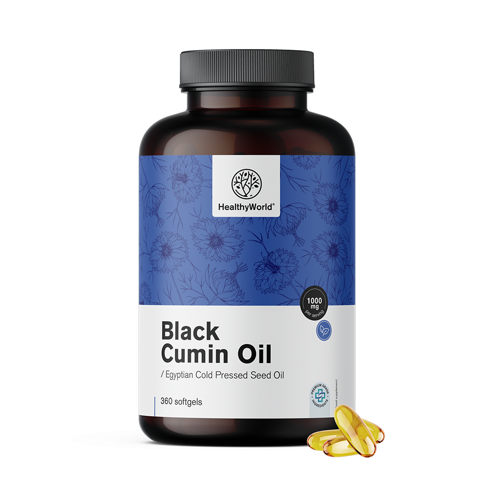 Aceite de comino negro 1000 mg