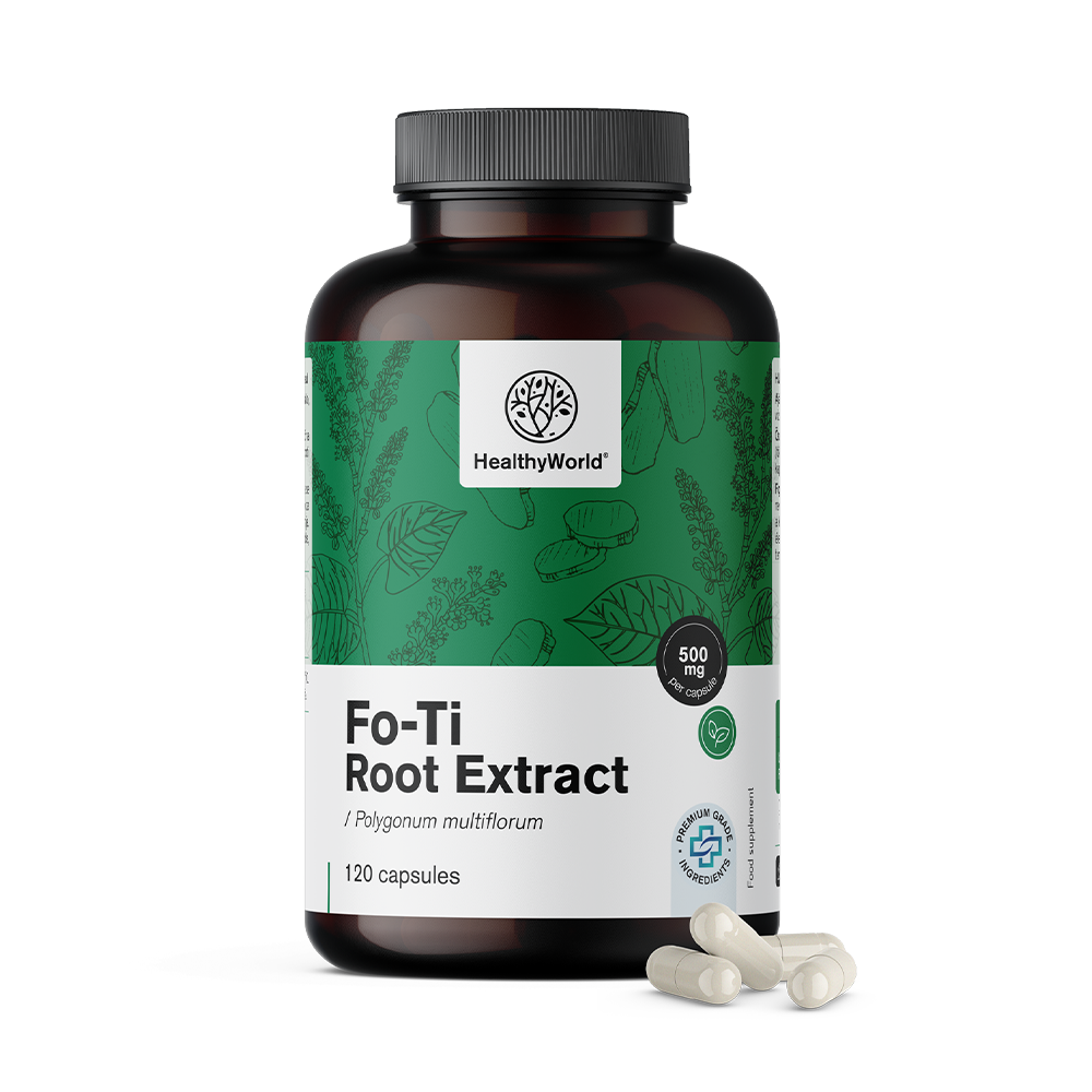 Fo-Ti (He Shou Wu) 500 mg - extracto 10:1