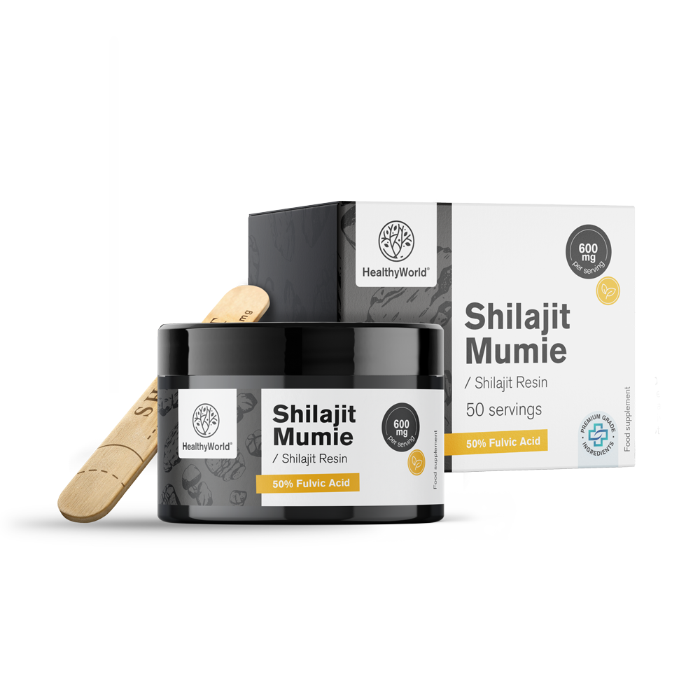 Shilajit Mumie 600 mg - resina