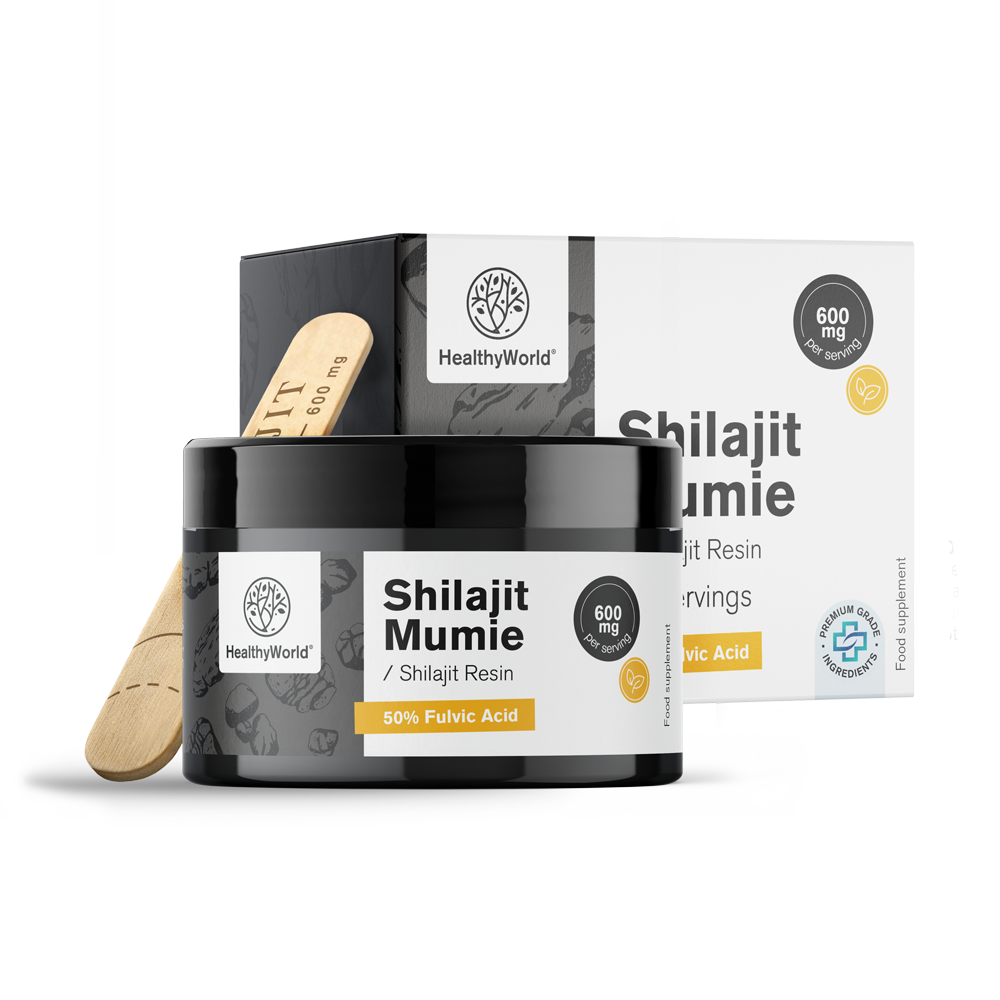 Shilajit Mumie 600 mg - resina