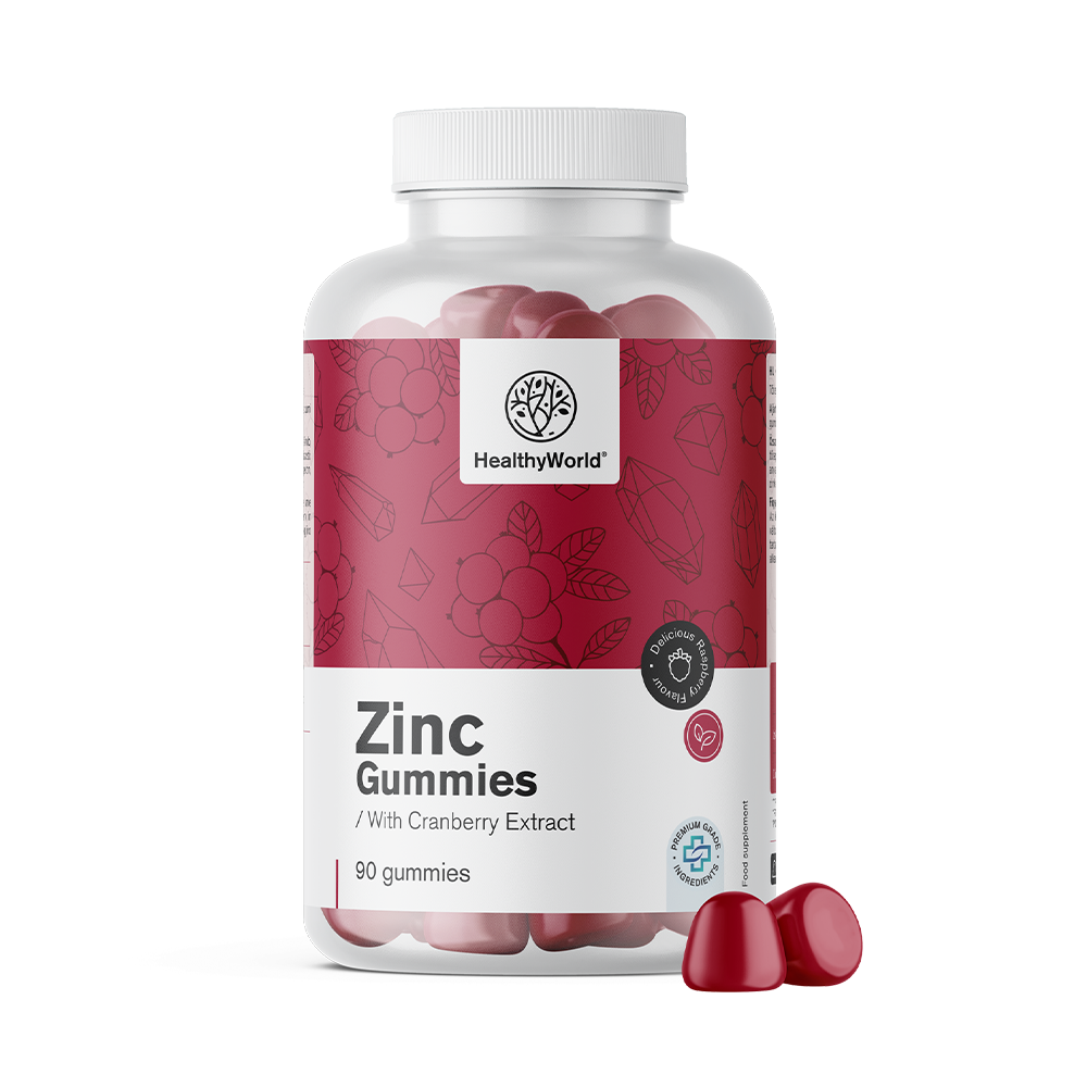 Zinc con extracto de arándano rojo