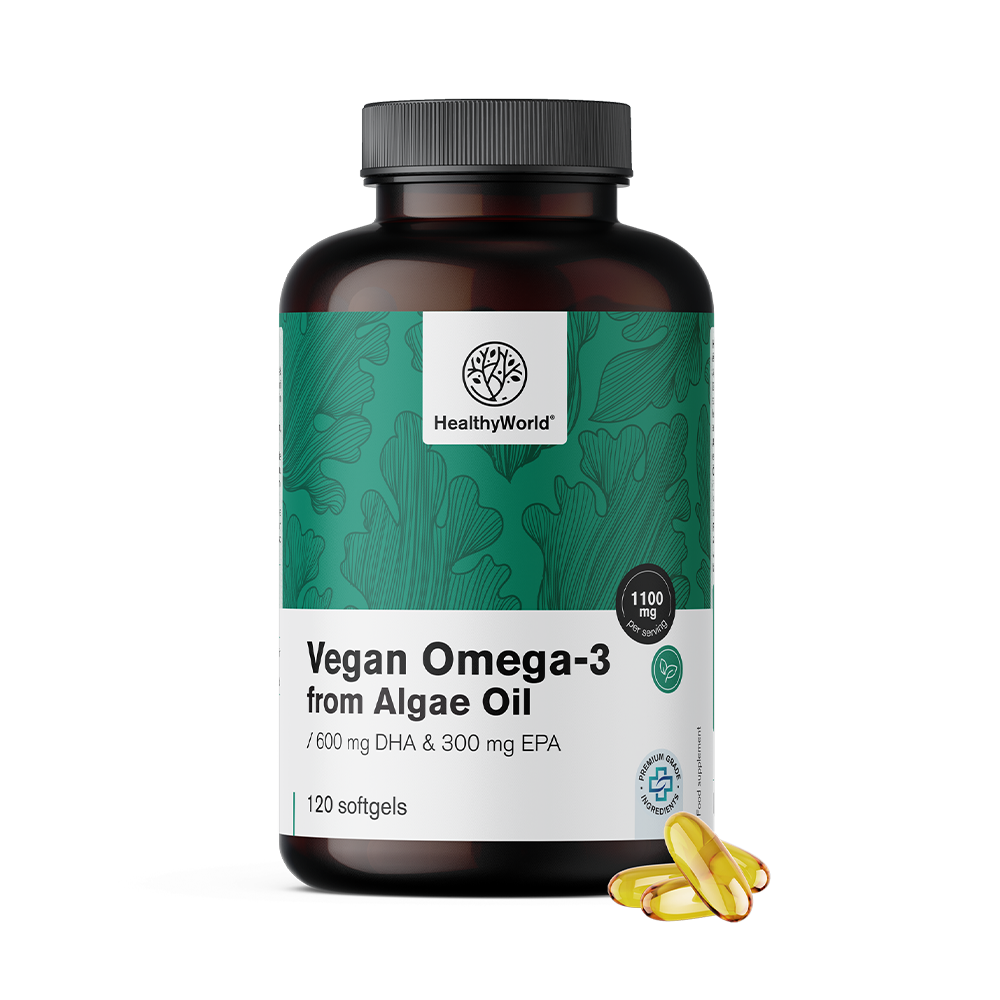 Omega-3 vegano 1100 mg - de algas