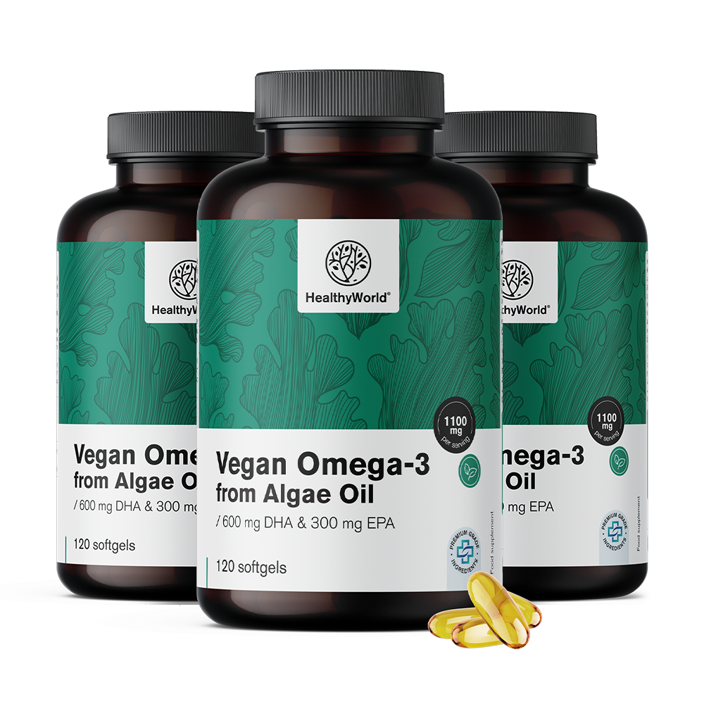 Omega-3 vegano 1100 mg - de algas