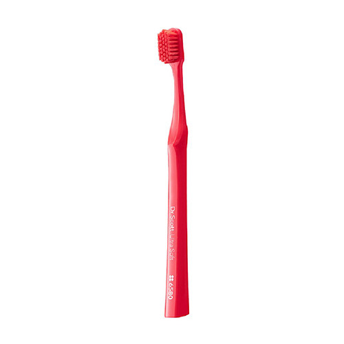 Cepillo de dientes Ultra Soft, 6580 fibras – rojo