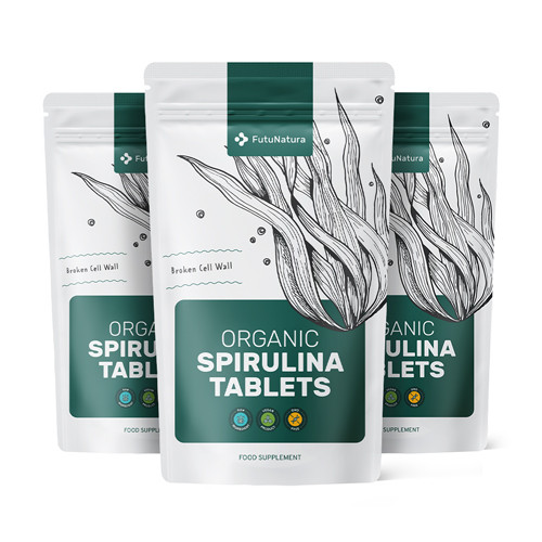 Bio spirulina tablete komplet