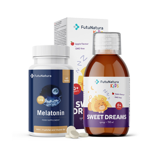 Melatonin + Miren spanec, sirup za otroke