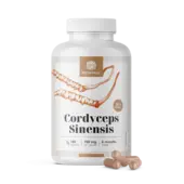 Cordyceps sinensis 1400 mg - extracto 10:1, 180 cápsulas