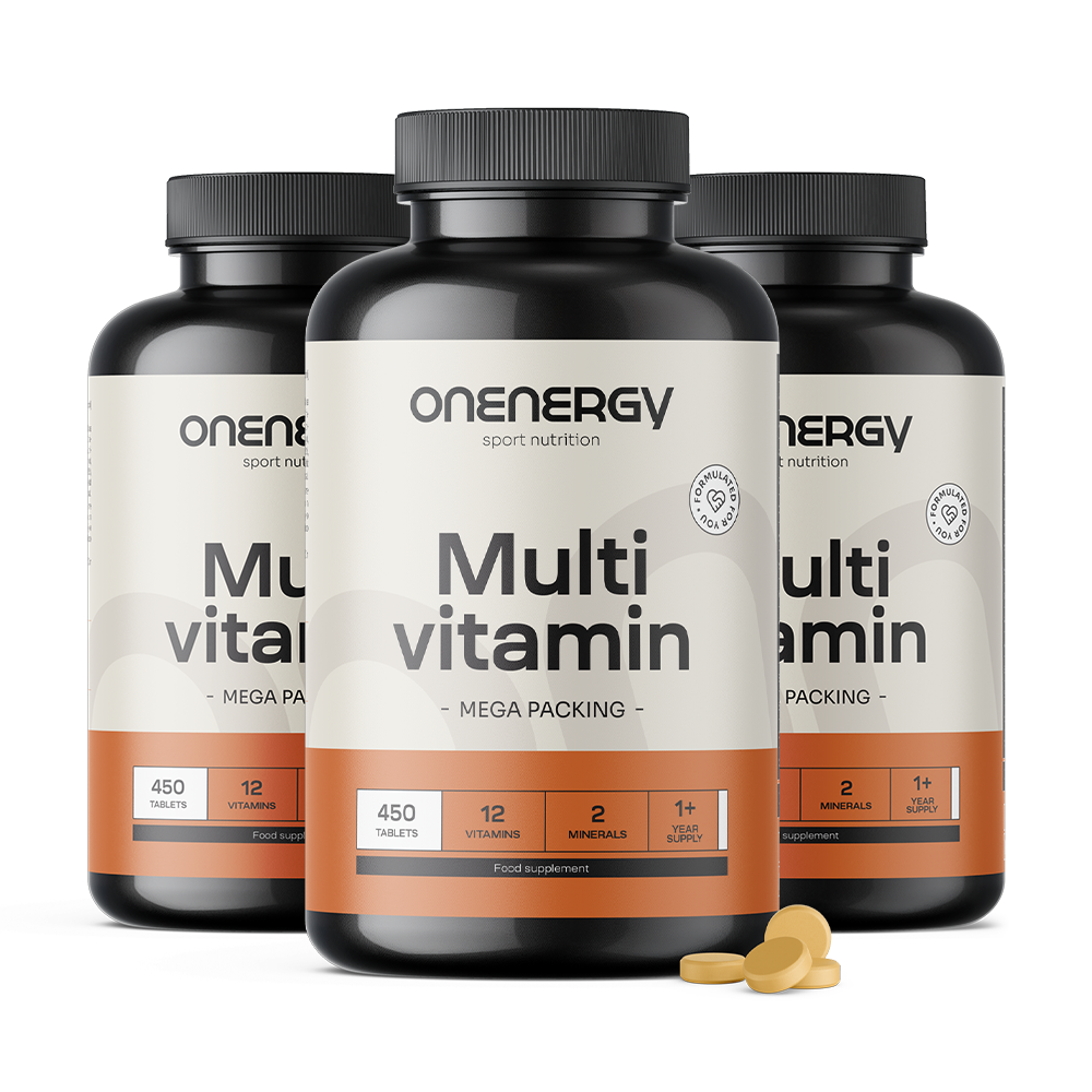 Multivitaminas en tabletas - 14 vitaminas y minerales