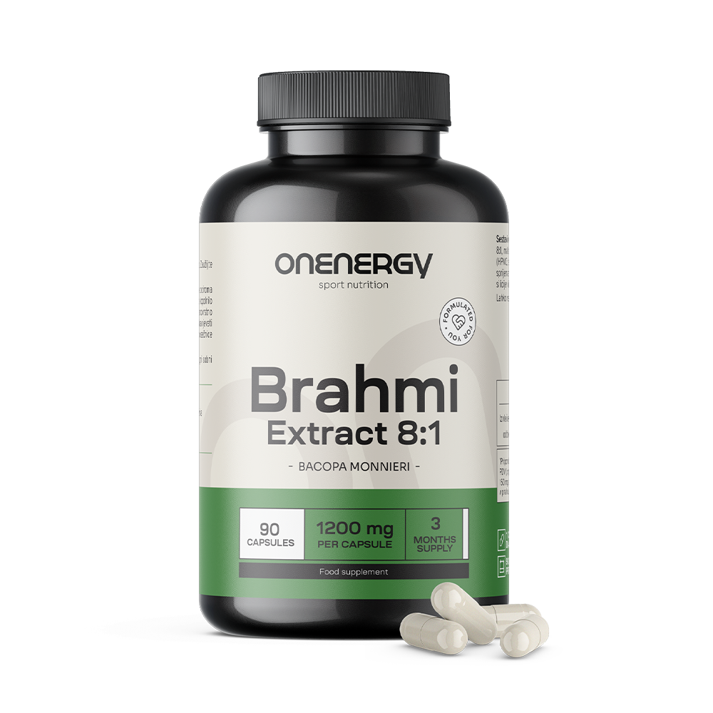 Extracto de Brahmi 1200 mg.