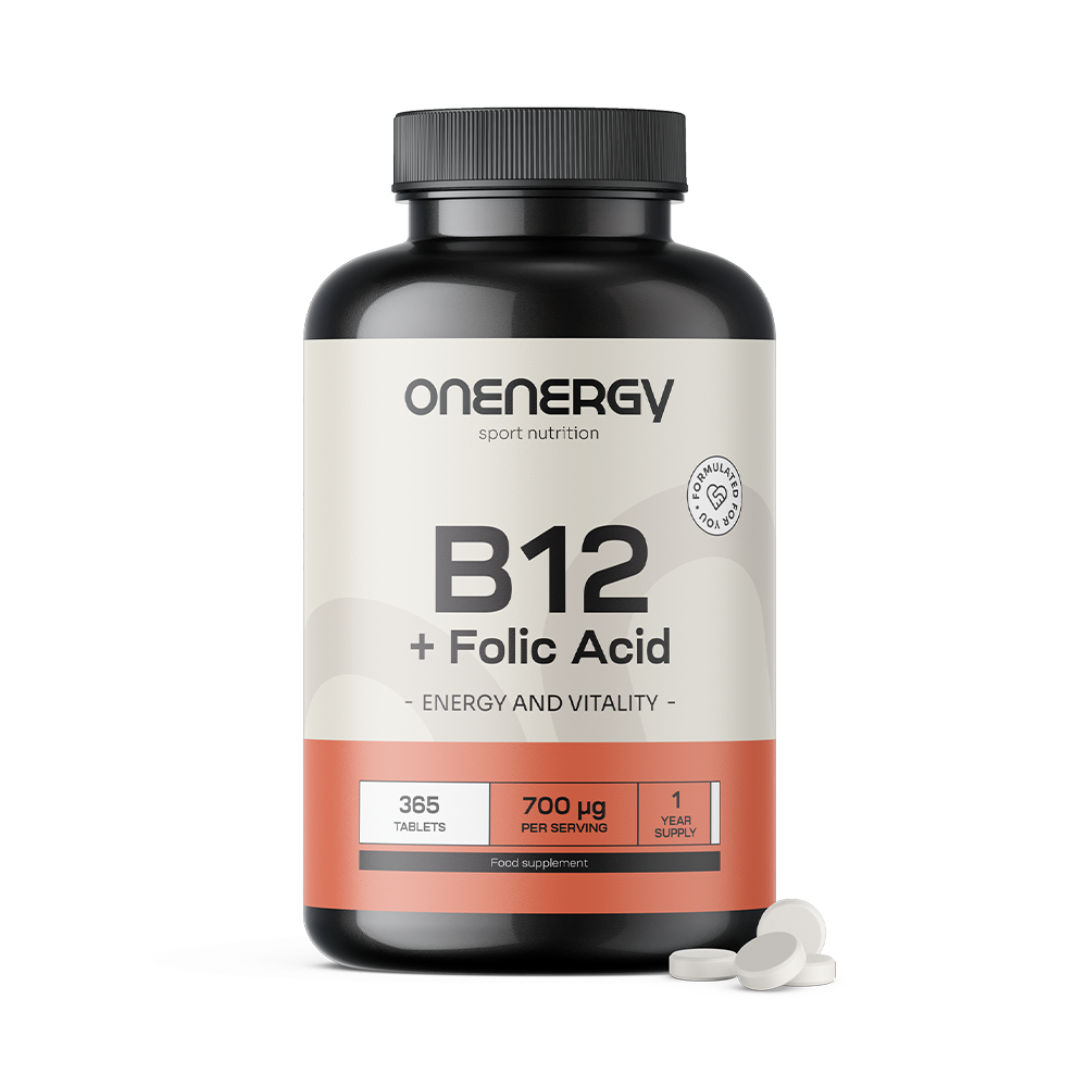 Vitamina B12 + ácido fólico.