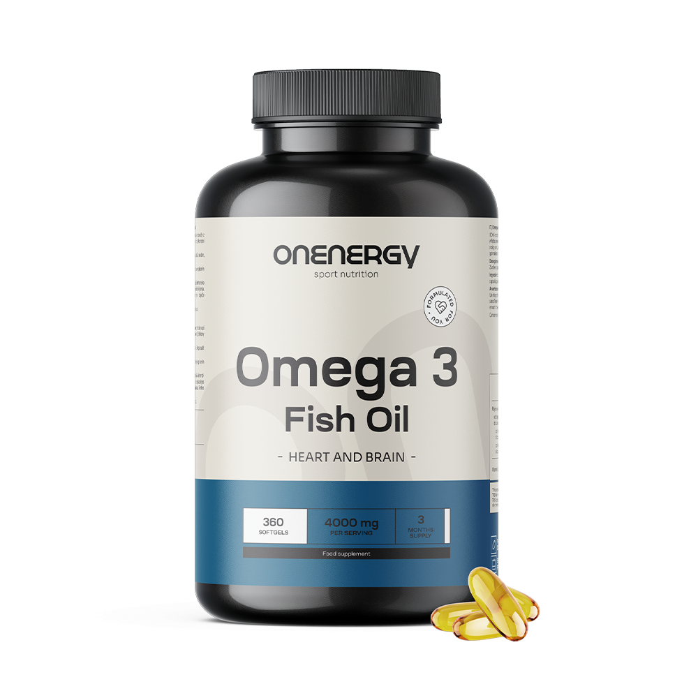 Omega 3 1000 mg - de aceite de pescado