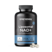 NAD+ liposomal 500 mg - con trimetilglicina, 60 cápsulas