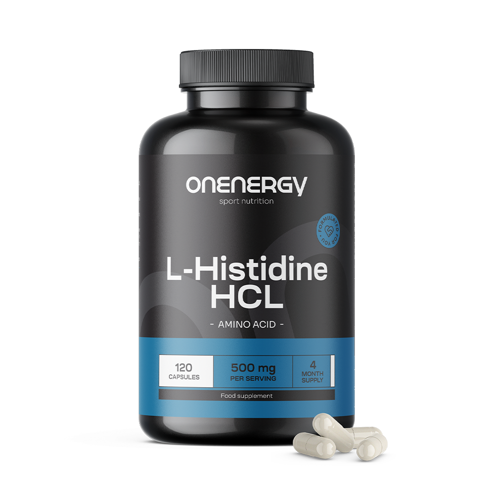 L-histidina HCL 500 mg