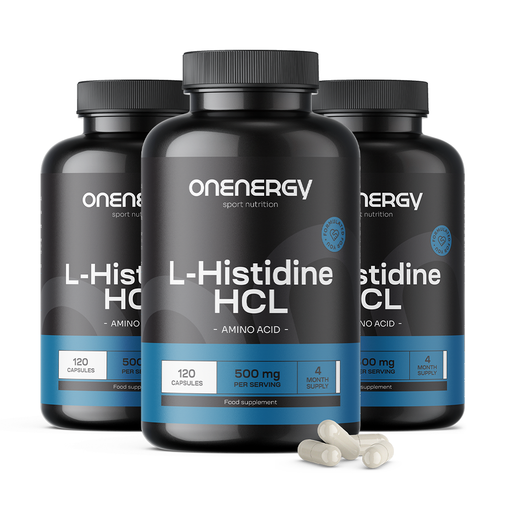 L-histidina HCL 500 mg