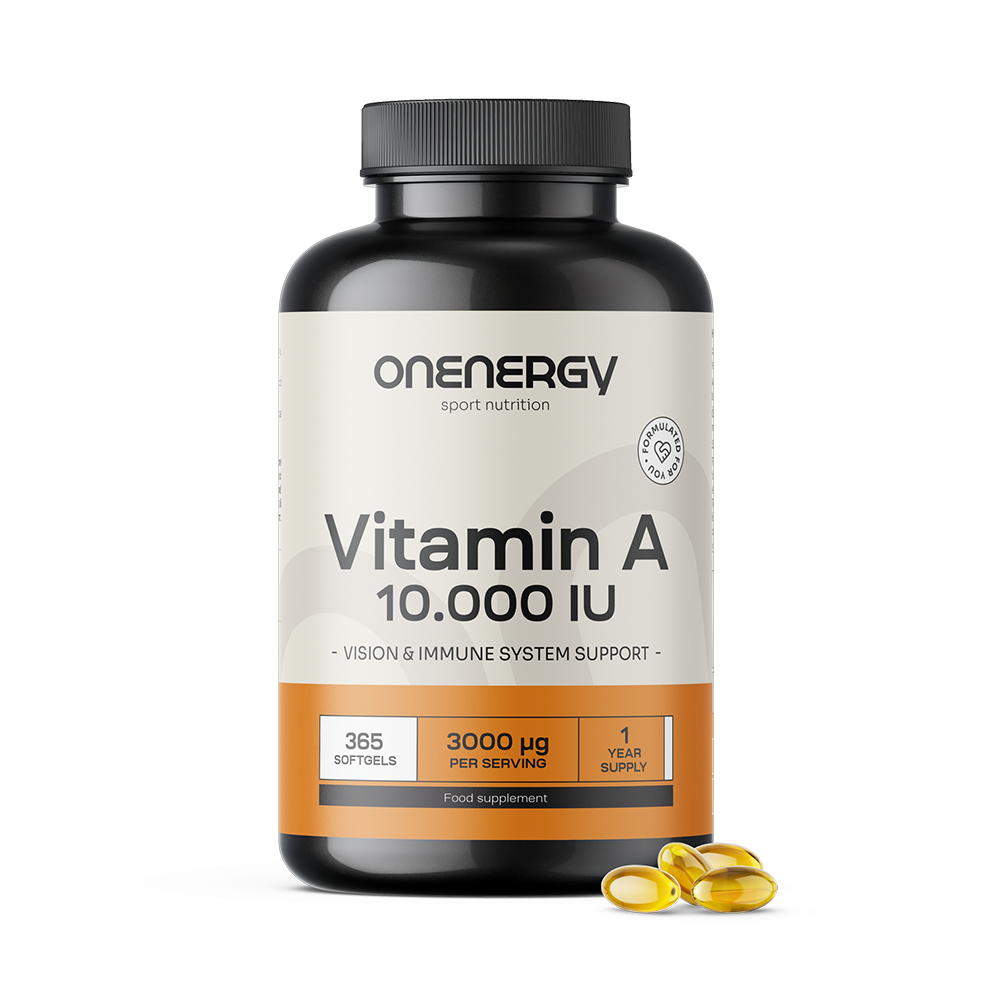 Vitamina A 10.000 UI.