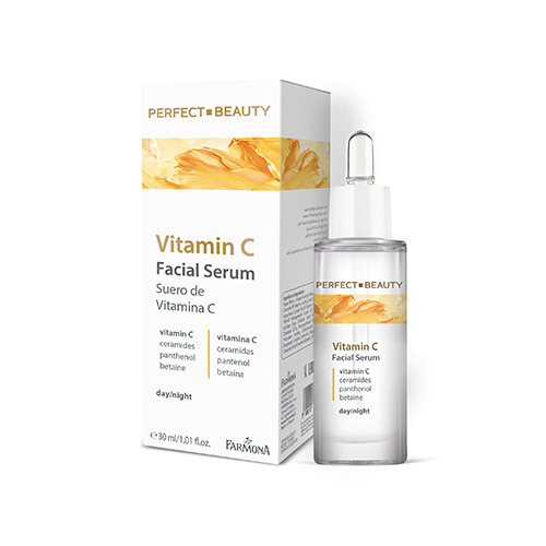 Suero facial con vitamina C.