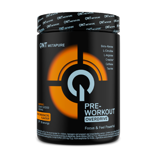 Overdrive pre-workout en polvo - mango