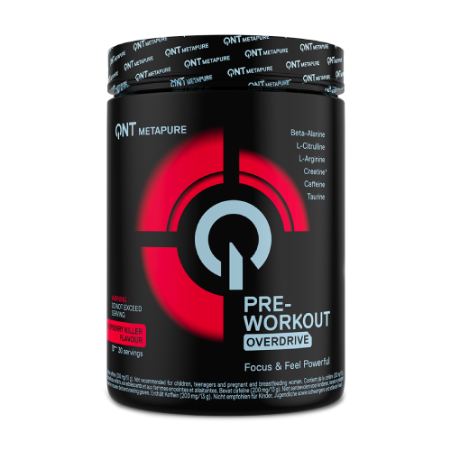 Overdrive pre-workout  en polvo - frambuesa