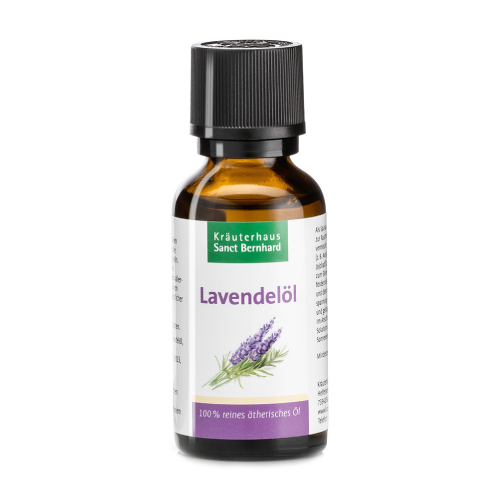 Aceite esencial de lavanda.