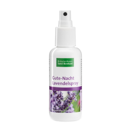 Spray de lavanda para una noche tranquila.