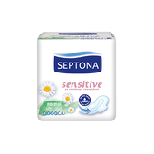 Compresas sanitarias Sensitive - Normal ultra plus, 10 compresas