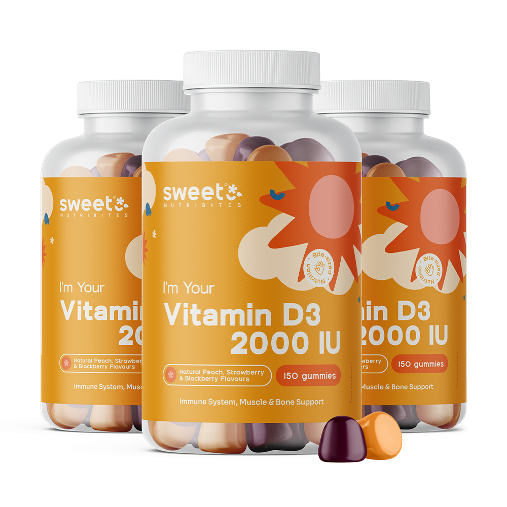 Vitamin D3 gummy candies