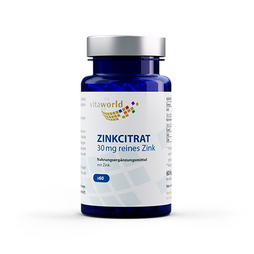 Citrato de zinc para el sistema inmunológico