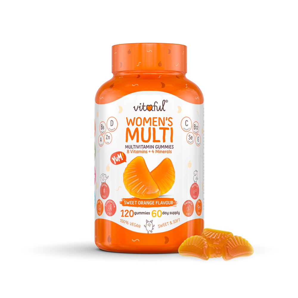 Multivitaminas para mujeres.